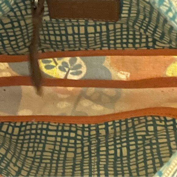 Fossil Key-Per Floral Hippie Boho Crossbody Purse Bag Adjustable Strap - Picture 4 of 5